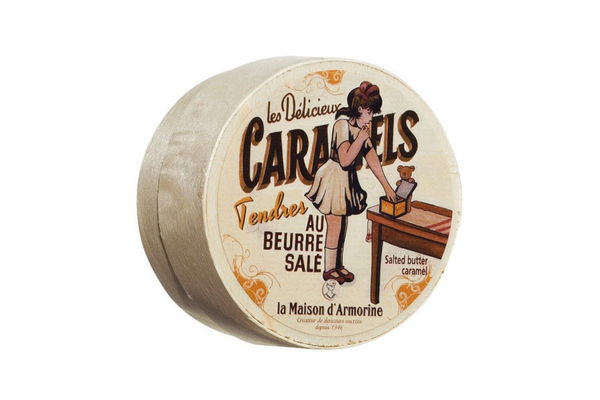 La Maison d'Armorine Salted Caramels Wooden Gift Box