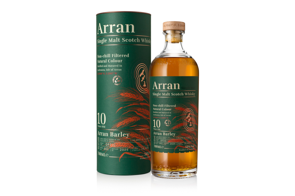 NEW - Arran Barley 10 Year Old Single Malt 50% Single Malt Whisky 70cl - Batch 1 xx