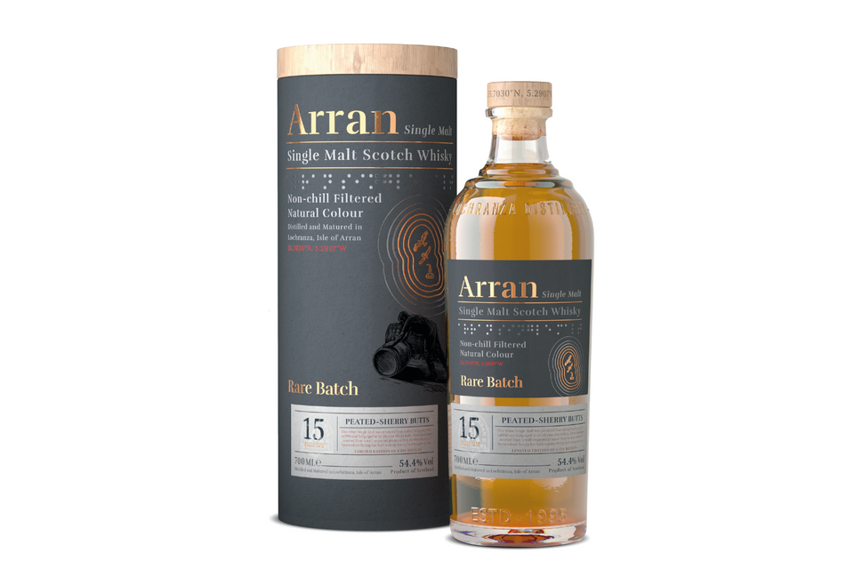 Arran Rare Batch 15 Year Old 54.4% Single Malt Scotch Whisky 70cl xx