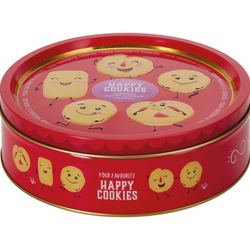 Happy Cookies Tin of Butter Cookies