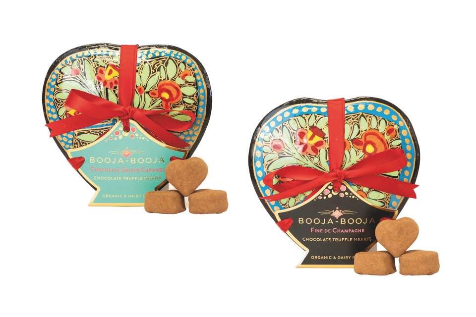 Heart Shaped Chocolate Boxes from Booja-Booja xx