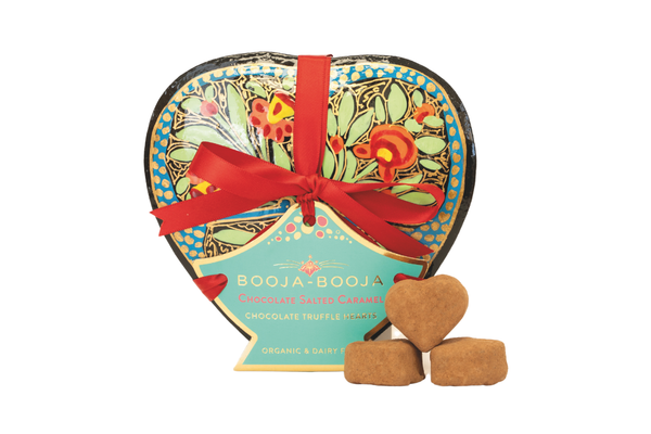 Heart Shaped Chocolate Boxes from Booja-Booja
