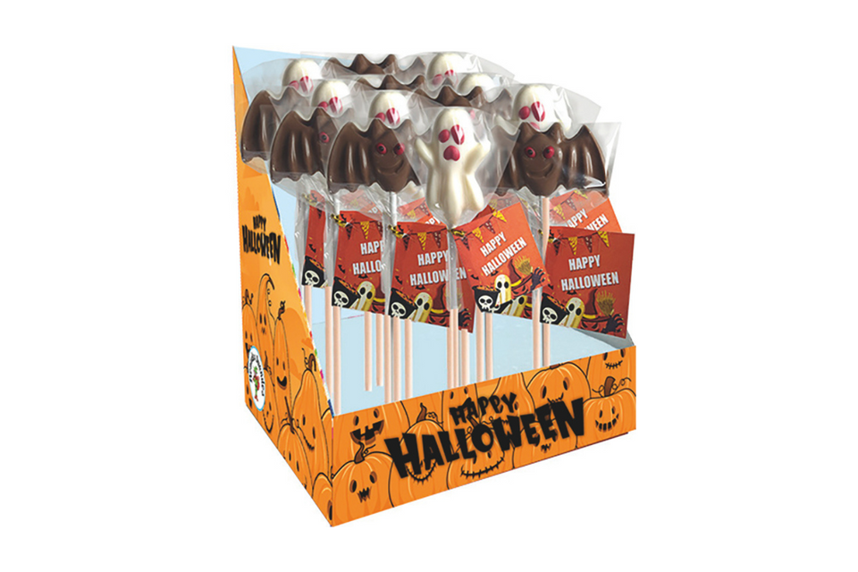 Bat & Ghost Halloween Chocolate Lollipops xx