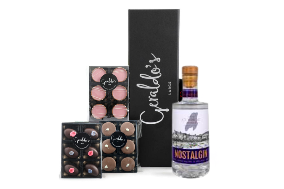 Cumbrae Gin and Chocolates Gift Hamper - CGCGH xx