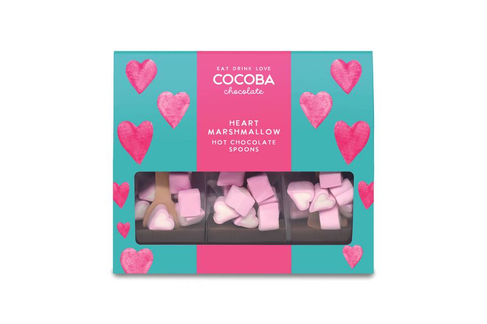 Heart Shaped Hot Chocolate Spoon Set xx