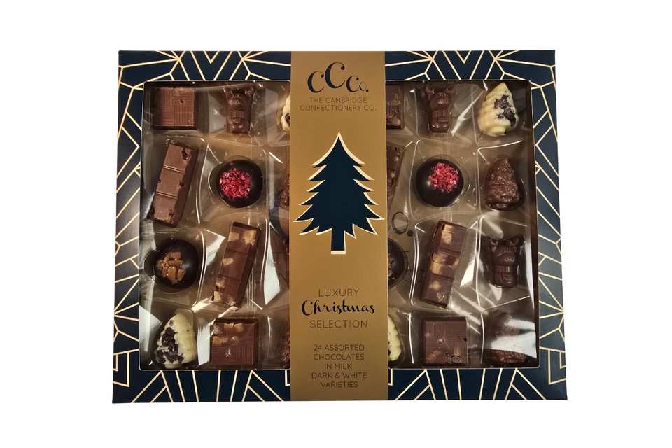 24 Assorted Christmas Chocolate Shapes xx