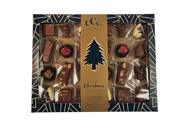 24 Assorted Christmas Chocolate Shapes