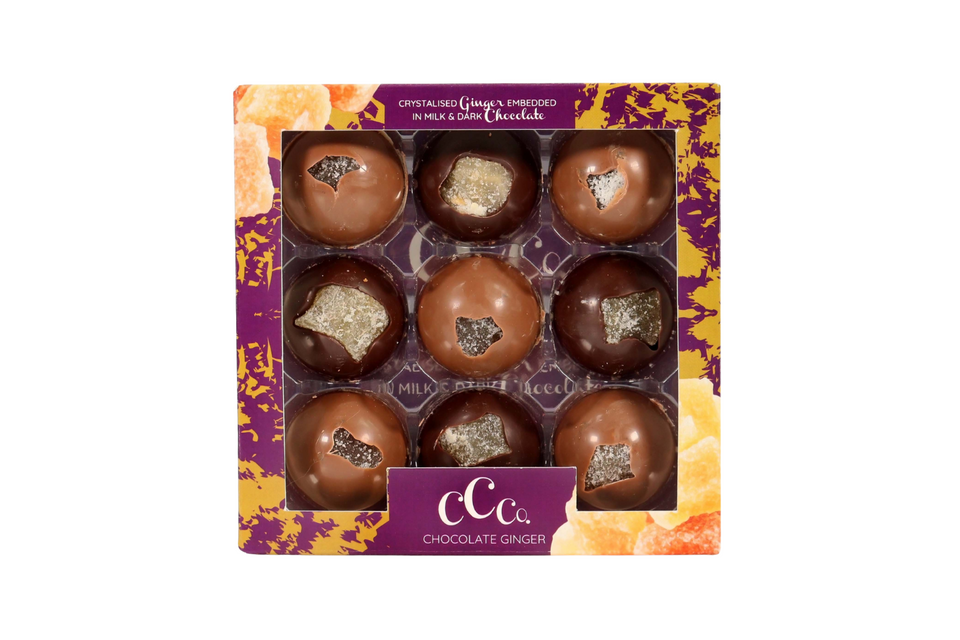 9 Chocolate Gingers in Milk & Dark Chocolate xx