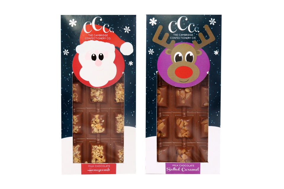 Christmas Barrel Chocolate Bars xx