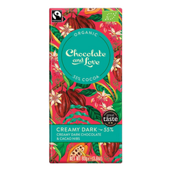 Chocolate and Love Fairtrade Organic Chocolate Bars