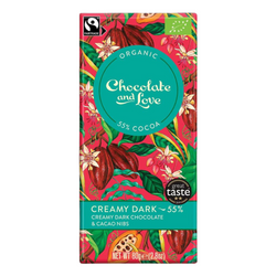 Chocolate and Love Organic, Fairtrade Vegan Chocolate Bars