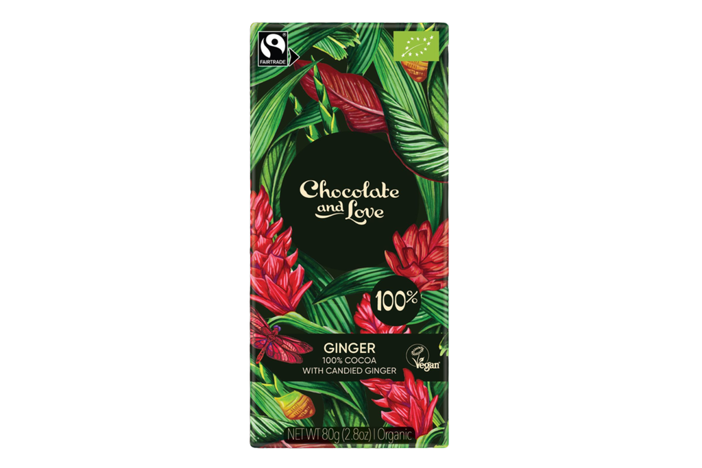 Chocolate & Love Fairtrade Organic Chocolate Bars | Vegan Chocolate ...