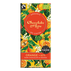 Chocolate and Love Organic, Fairtrade Vegan Chocolate Bars