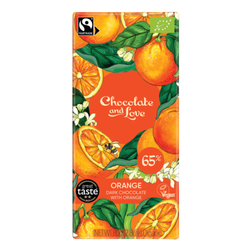 Chocolate and Love Fairtrade Organic Chocolate Bars