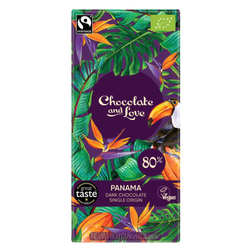 Chocolate and Love Fairtrade Organic Chocolate Bars