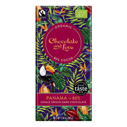 Chocolate and Love Organic, Fairtrade Vegan Chocolate Bars