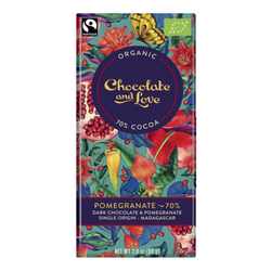 Chocolate and Love Organic, Fairtrade Vegan Chocolate Bars