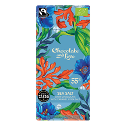 Chocolate and Love Fairtrade Organic Chocolate Bars