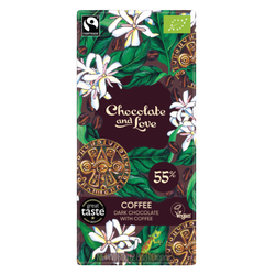 Chocolate and Love Fairtrade Organic Chocolate Bars