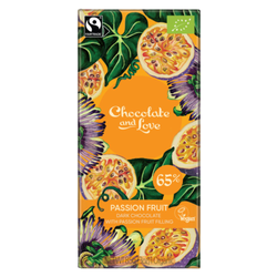 Chocolate and Love Fairtrade Organic Chocolate Bars