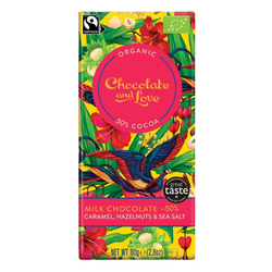 Chocolate and Love Fairtrade Organic Chocolate Bars