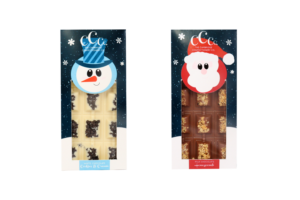 Christmas Barrel Chocolate Bars xx