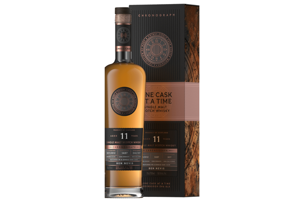 Chronograph Collection: Ben Nevis 2012 56.1% 11 Year Old Single Malt Scotch Whisky 70cl