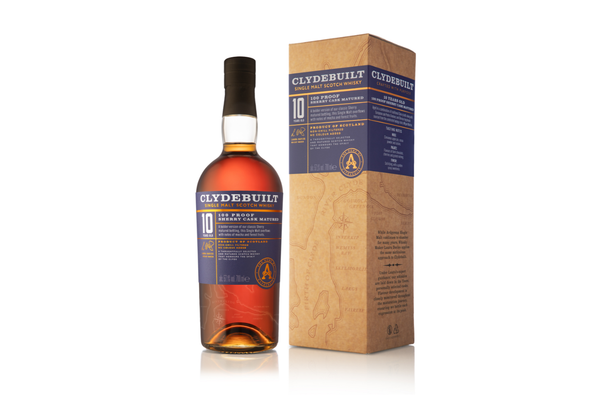 NEW - Ardgowan Clydebuilt 100 Proof 10 Year Old Sherry Matured 57.1% Single Malt Scotch Whisky 70cl