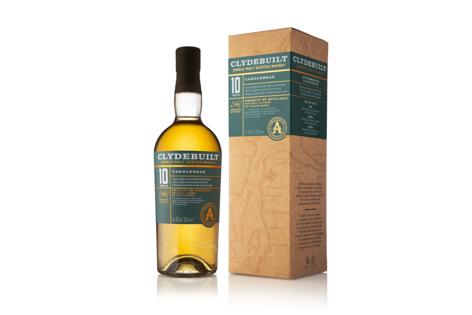 NEW - Ardgowan Clydebuilt Limited Release Candlebrae 10 Year Old 48% Single Malt Scotch Whisky 70cl xx