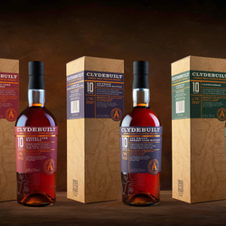 NEW - Ardgowan Clydebuilt 10 Year Sherry Cask Matured 46% Single Malt Scotch Whisky 70cl