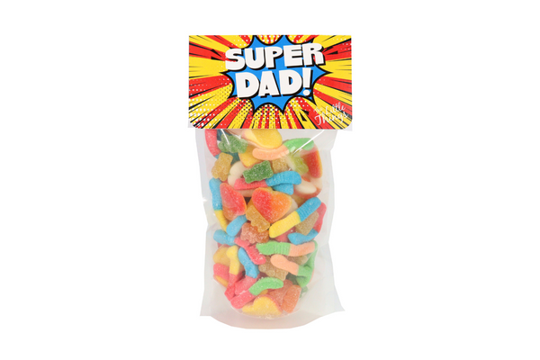 Super Dad - Giant Pouch of Fizzy Sweets