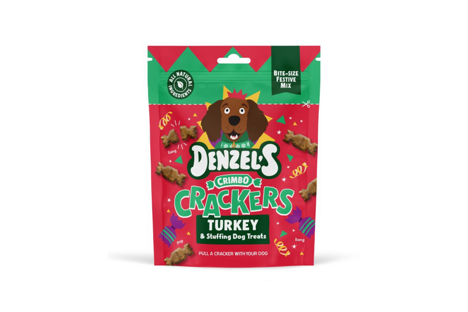 Denzel's Crimbo Crackers Turkey & Stuffing Dog Treats xx