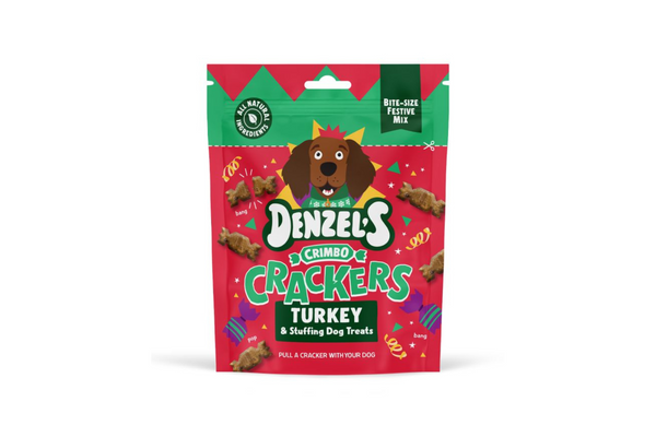 Denzel's Crimbo Crackers Turkey & Stuffing Dog Treats