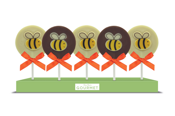 Buzzy Bee Chocolate Lollies