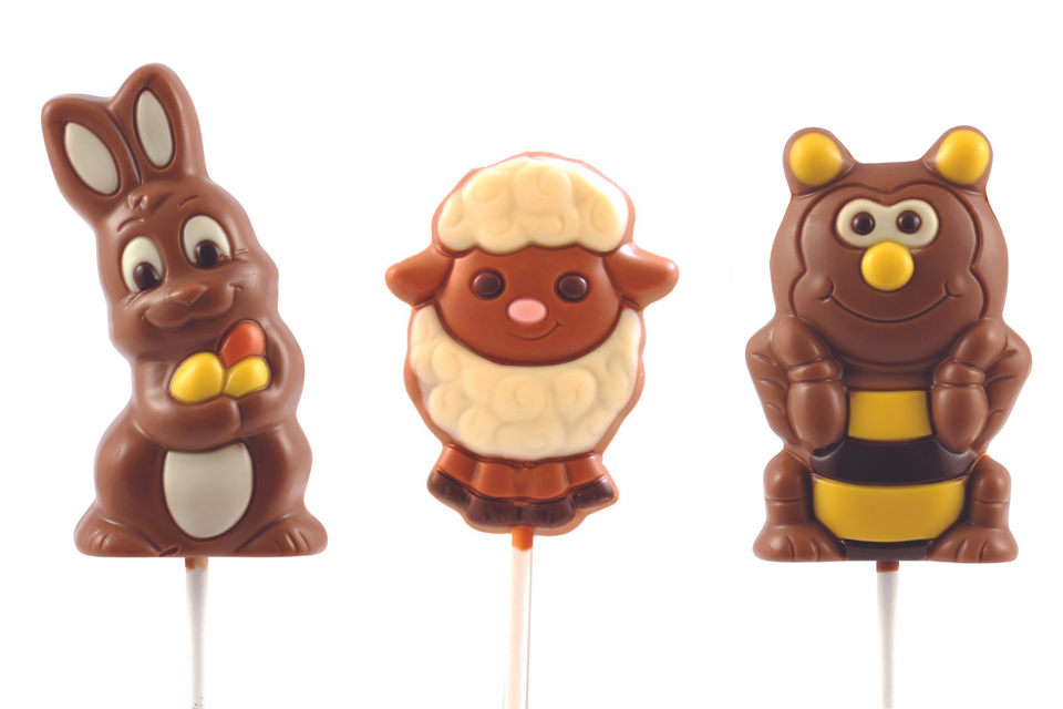 Spring Character Chocolate Lollies xx