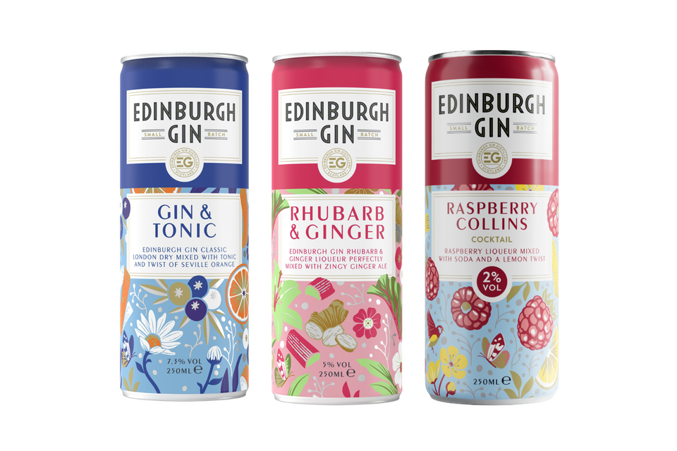 Edinburgh Gin Mixer Cans 25cl xx
