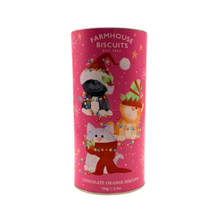 Farmhouse Biscuit Christmas Puppy and Kitten Tubes