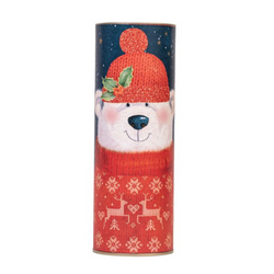 Christmas Characters Luxury Biscuit Tubes