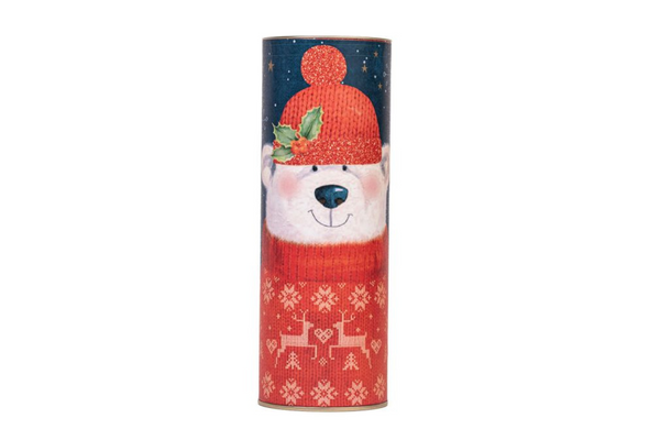 Christmas Characters Luxury Biscuit Tubes