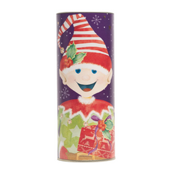 Christmas Characters Luxury Biscuit Tubes