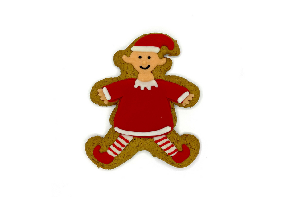 Cheeky Elf Gingerbread Biscuit xx