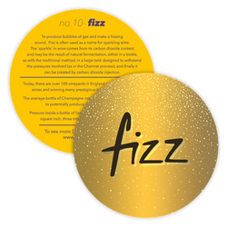 Fizz Fridge Magnet and Coaster