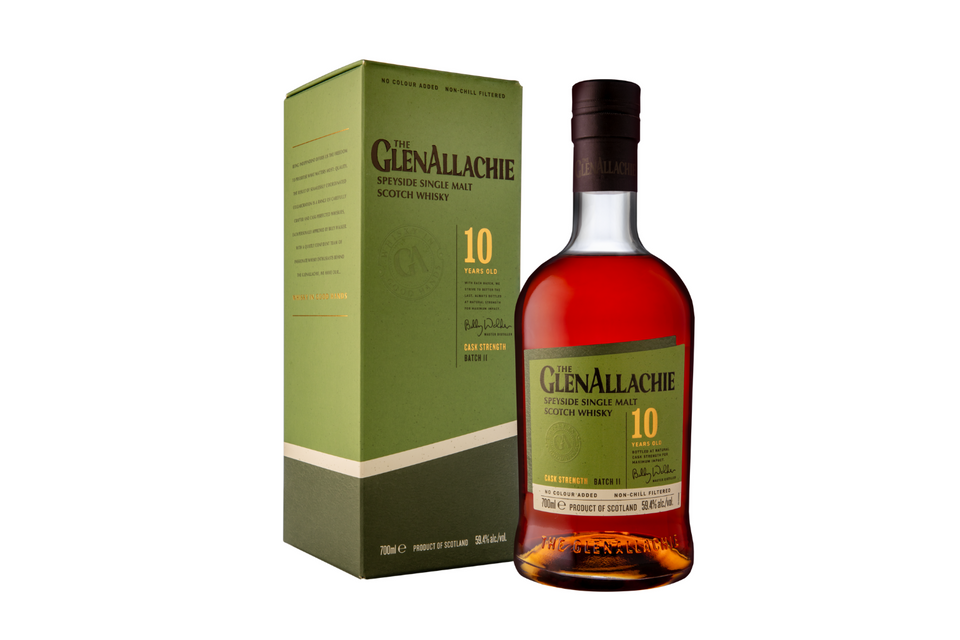 GlenAllachie 10 Year Old 59.4% Cask Strength Single Malt Scotch Whisky 70cl (Batch 11) xx