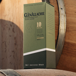 GlenAllachie 10 Year Old 59.4% Cask Strength Single Malt Scotch Whisky 70cl (Batch 11) - 10% OFF