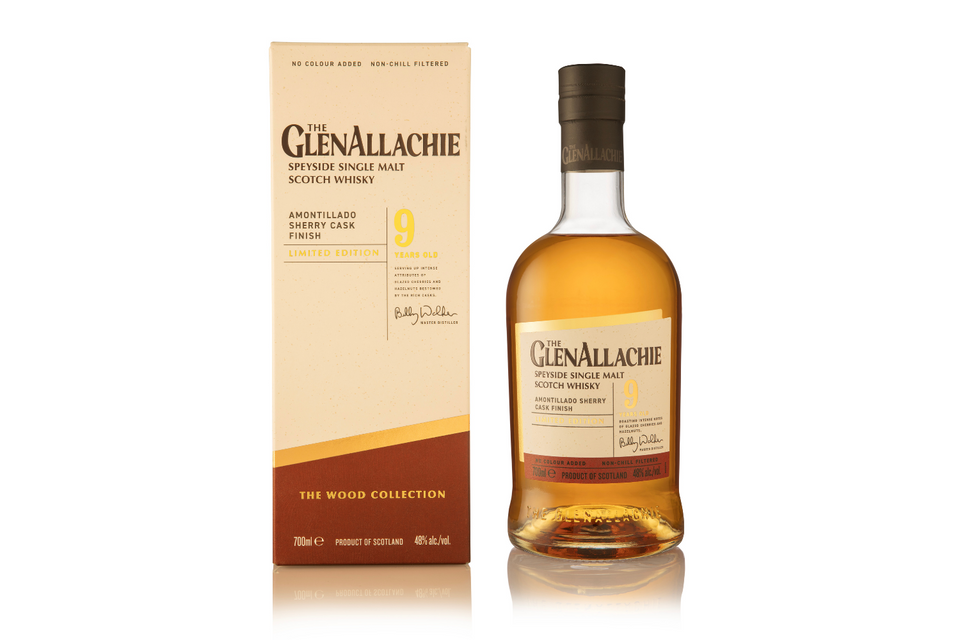 GlenAllachie 2014 Amontillado Sherry Series 48% Single Malt Scotch Whisky 70cl xx