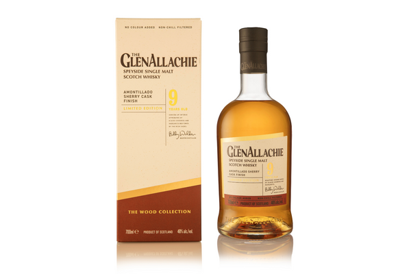 GlenAllachie 2014 Amontillado Sherry Series 48% Single Malt Scotch Whisky 70cl - 10% OFF
