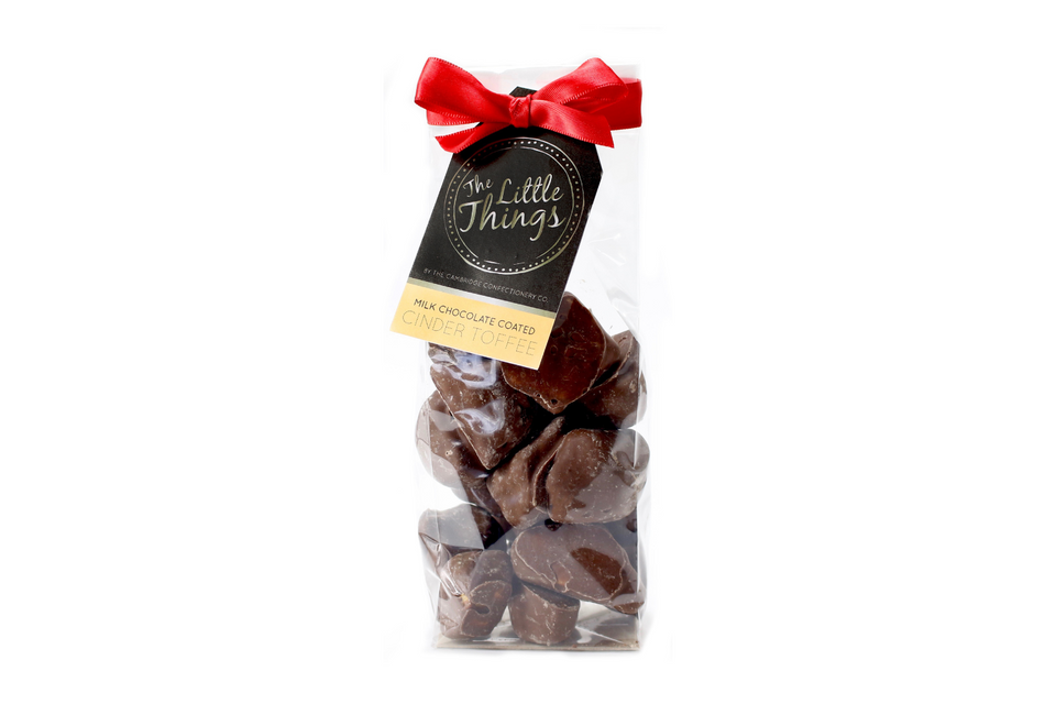 Chocolate Cinder Toffee Ribbon Bag xx