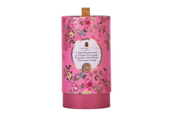 Grandma Wild's Victorian Floral Biscuit Tubes