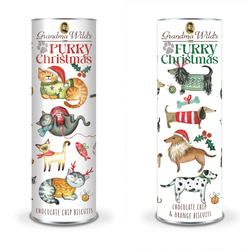 Grandma Wild's Christmas Pet Biscuit Tubes
