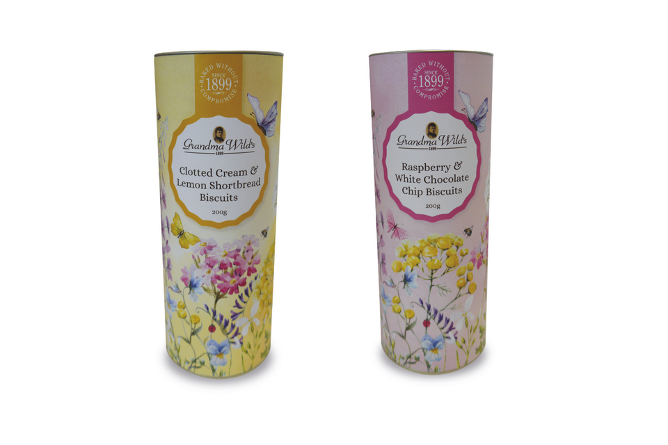 Grandma Wild's Wildflower Meadow Luxury Biscuit Tubes xx